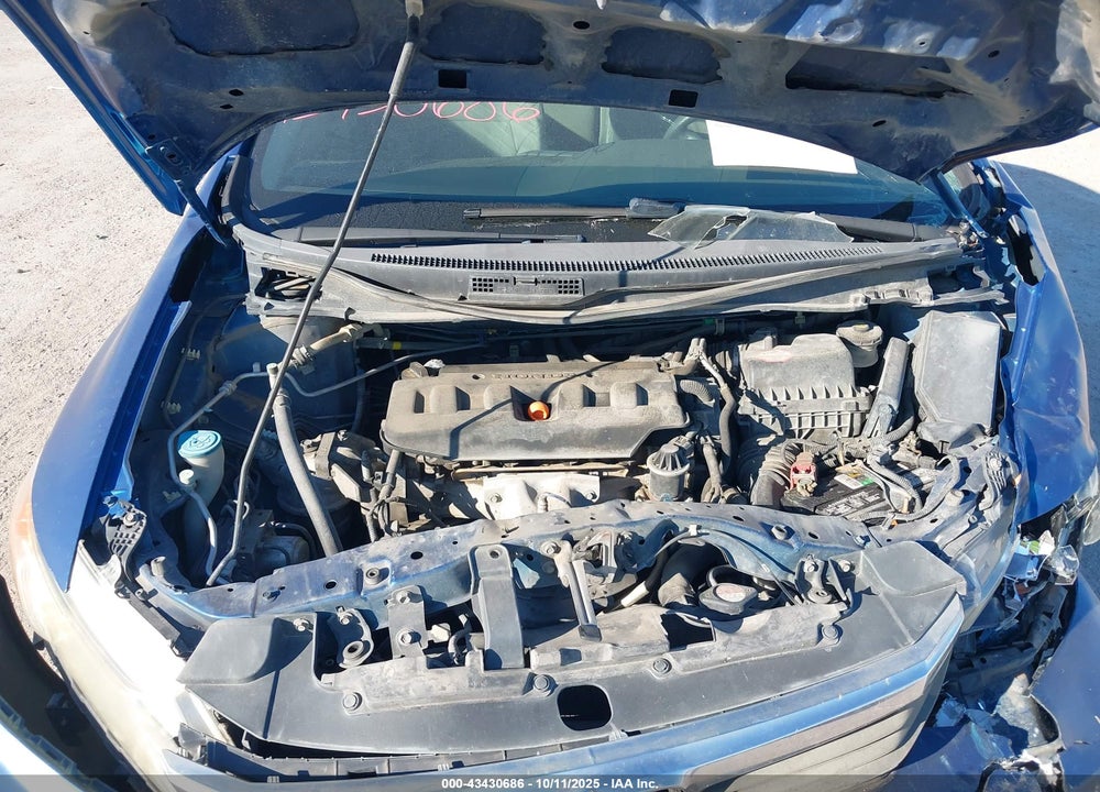 2012 HONDA CIVIC VIN: 2HGFB2F53CH513022