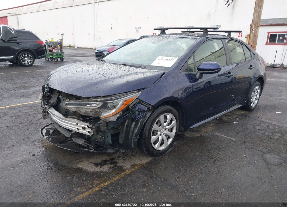 2020 TOYOTA COROLLA LE VIN: JTDEPRAE8LJ079206
