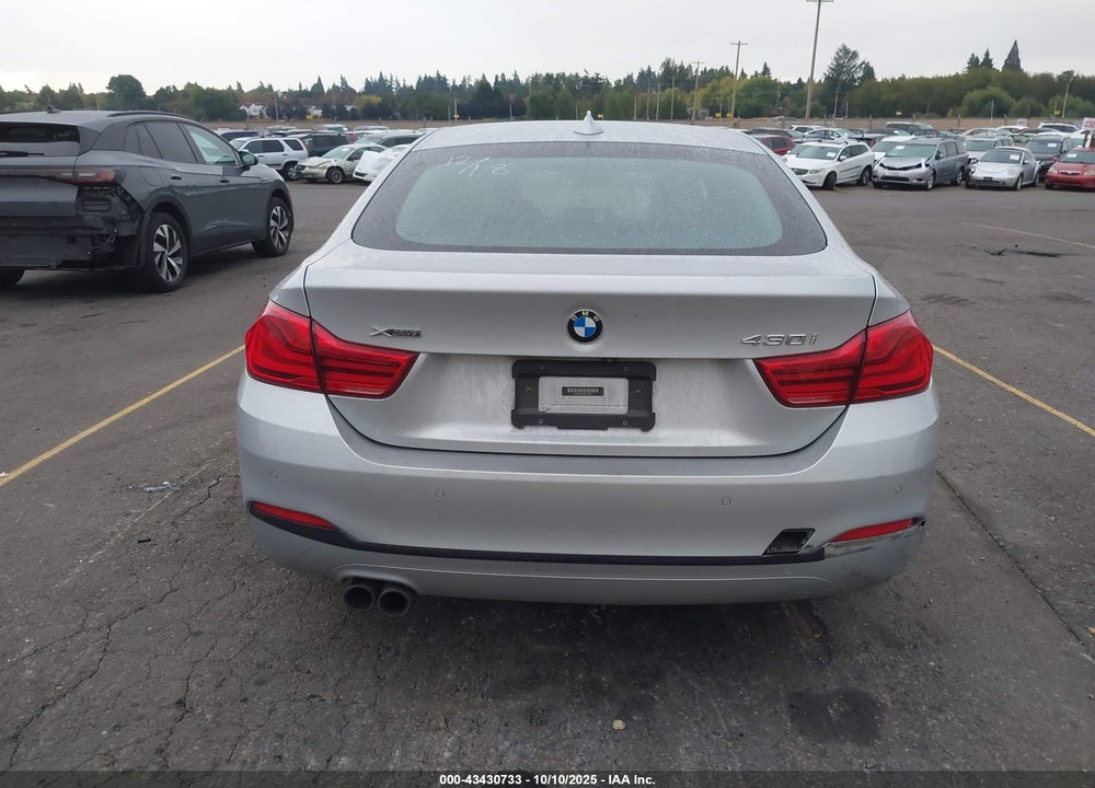 2019 BMW 430I GRAN COUPE XDRIVE VIN: WBA4J3C53KBL10641