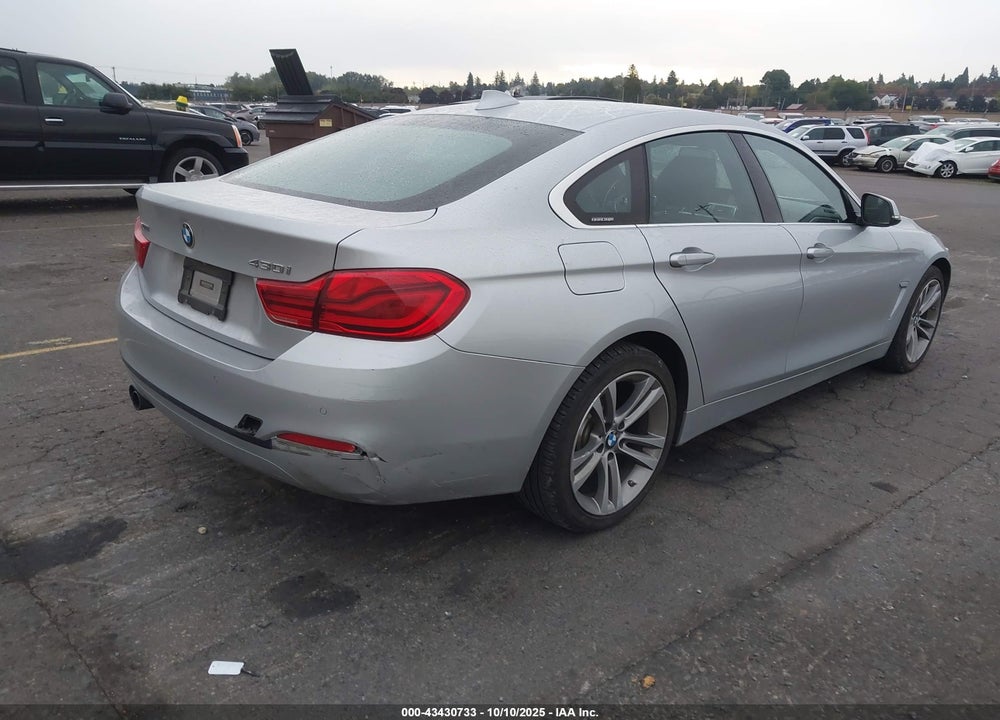 2019 BMW 430I GRAN COUPE XDRIVE VIN: WBA4J3C53KBL10641