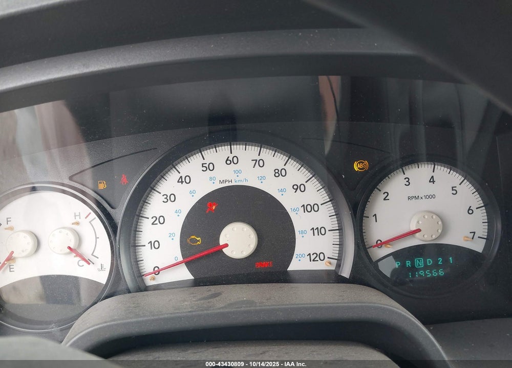 2007 DODGE DAKOTA VIN: 1D7HW22K87S271159