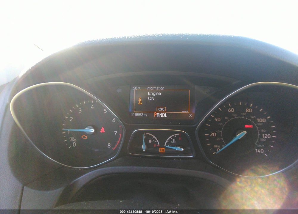 2015 FORD FOCUS VIN: 1FADP3F29FL212870