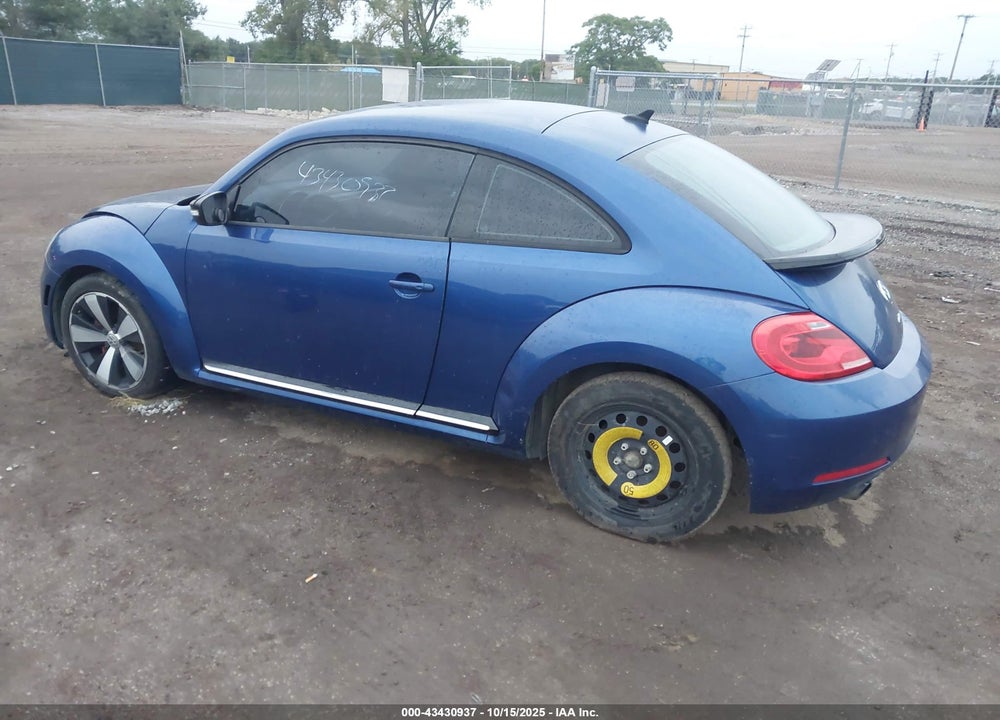 2012 VOLKSWAGEN BEETLE 2.0T TURBO VIN: 3VWVA7AT3CM608873
