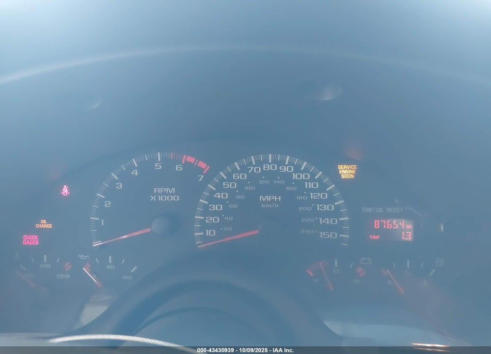 2001 CHEVROLET CAMARO VIN: 2G1FP22GX12129996