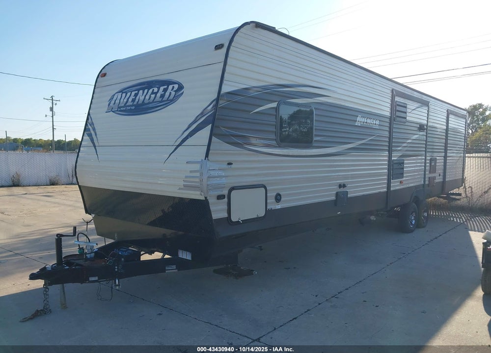 2017 FOREST RIVER AVENGER 32QBI TRAVEL TRAILER VIN: 5ZT2AVXB4HB914258