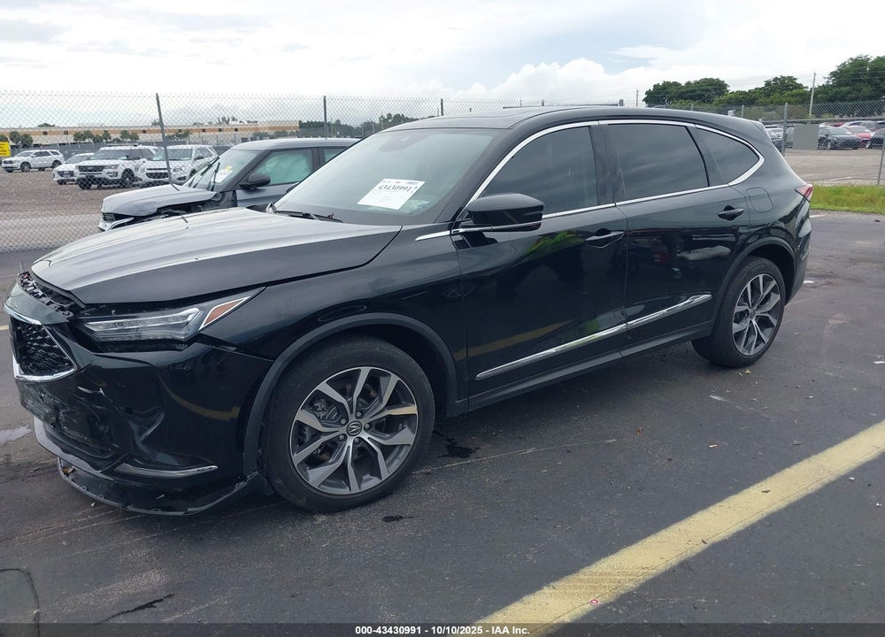 2023 ACURA MDX TECHNOLOGY PACKAGE VIN: 5J8YD9H49PL006490