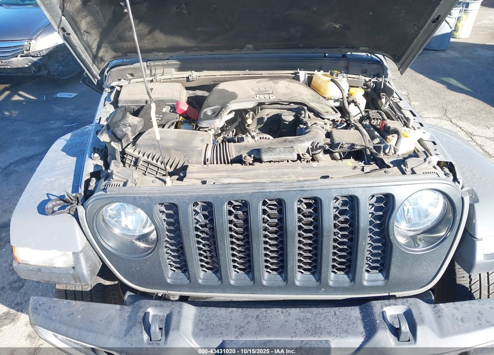 2021 JEEP GLADIATOR OVERLAND 4X4 VIN: 1C6HJTFG1ML538580