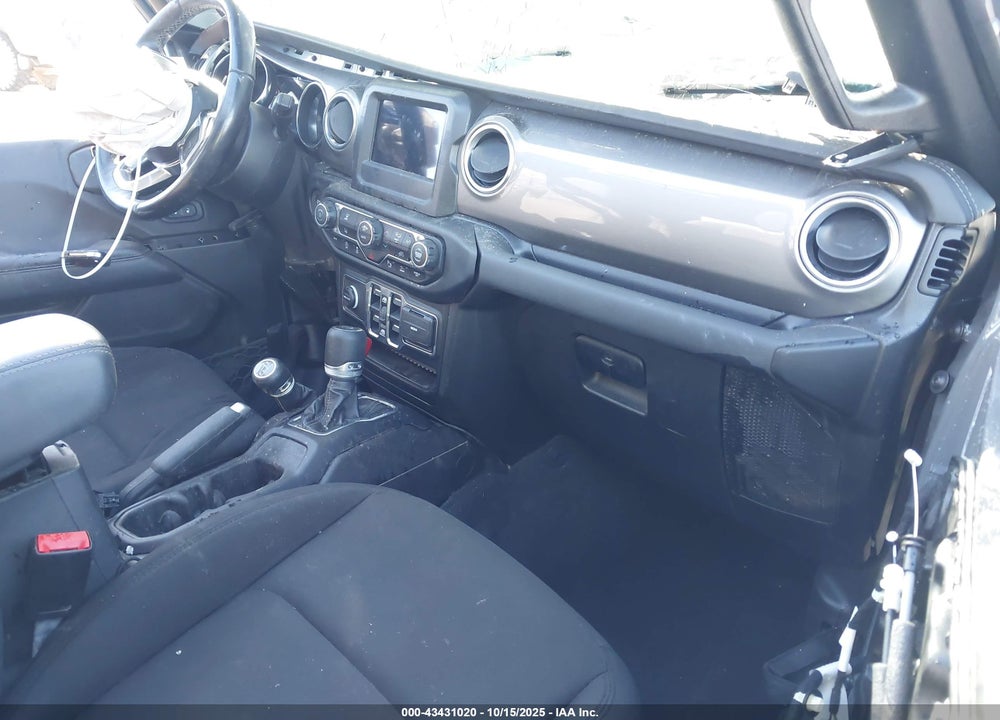 2021 JEEP GLADIATOR OVERLAND 4X4 VIN: 1C6HJTFG1ML538580