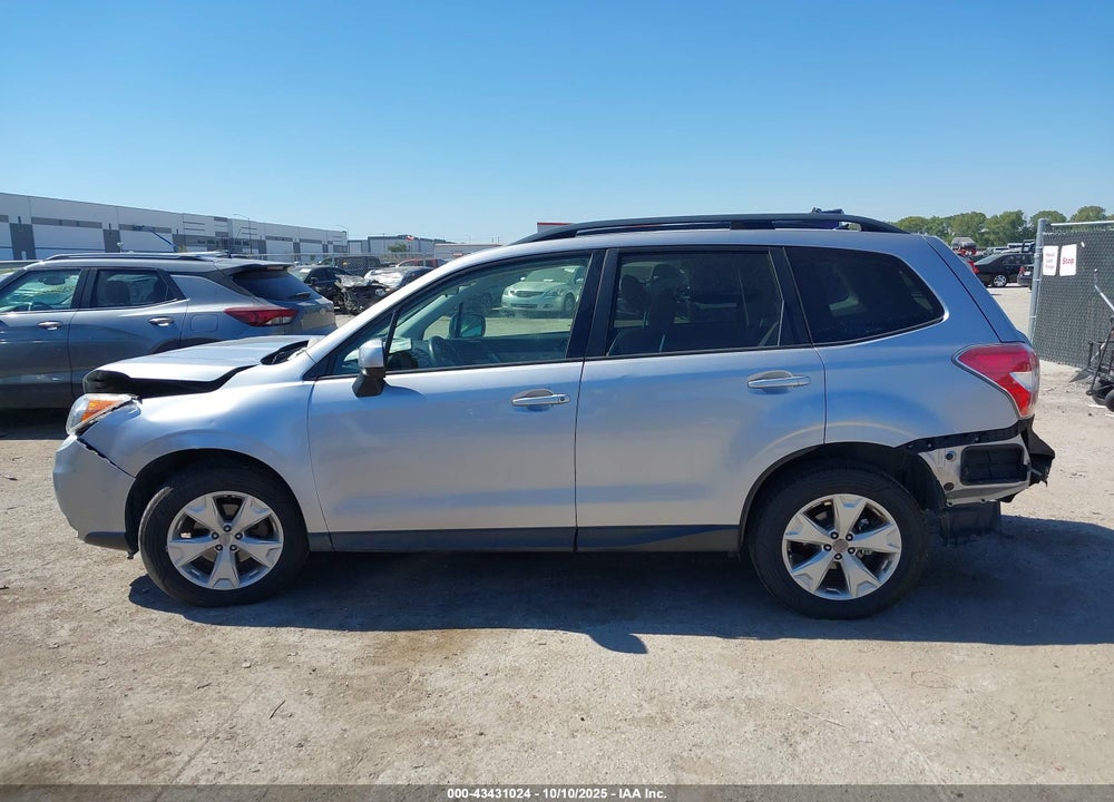 2015 SUBARU FORESTER 2.5I PREMIUM VIN: JF2SJADC6FH838240
