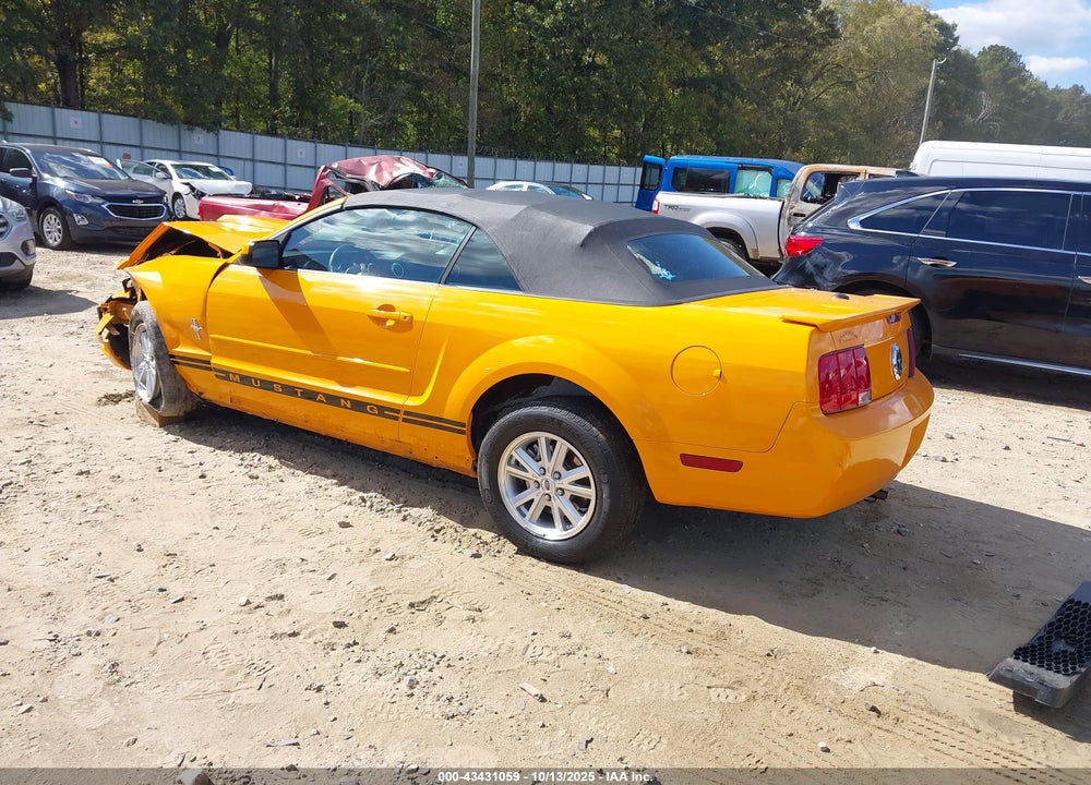 2007 FORD MUSTANG V6 DELUXE/V6 PREMIUM VIN: 1ZVFT84N375329694