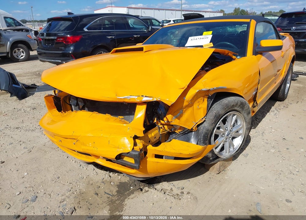 2007 FORD MUSTANG V6 DELUXE/V6 PREMIUM VIN: 1ZVFT84N375329694