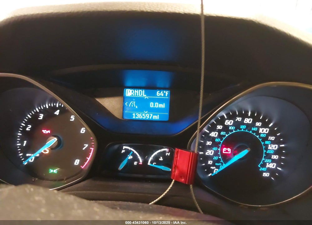 2012 FORD FOCUS VIN: 1FAHP3F21CL332952