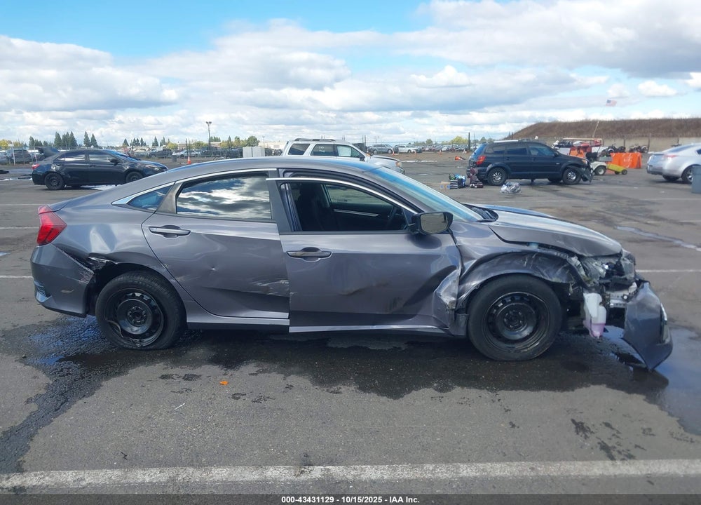 2020 HONDA CIVIC LX VIN: 19XFC2F62LE203606