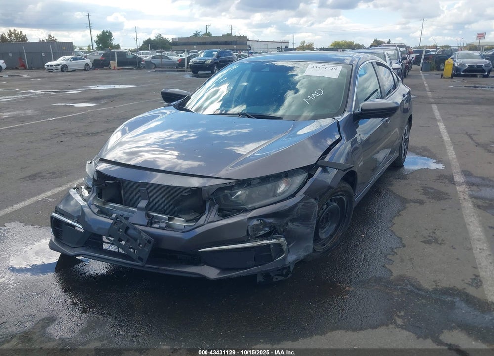 2020 HONDA CIVIC LX VIN: 19XFC2F62LE203606