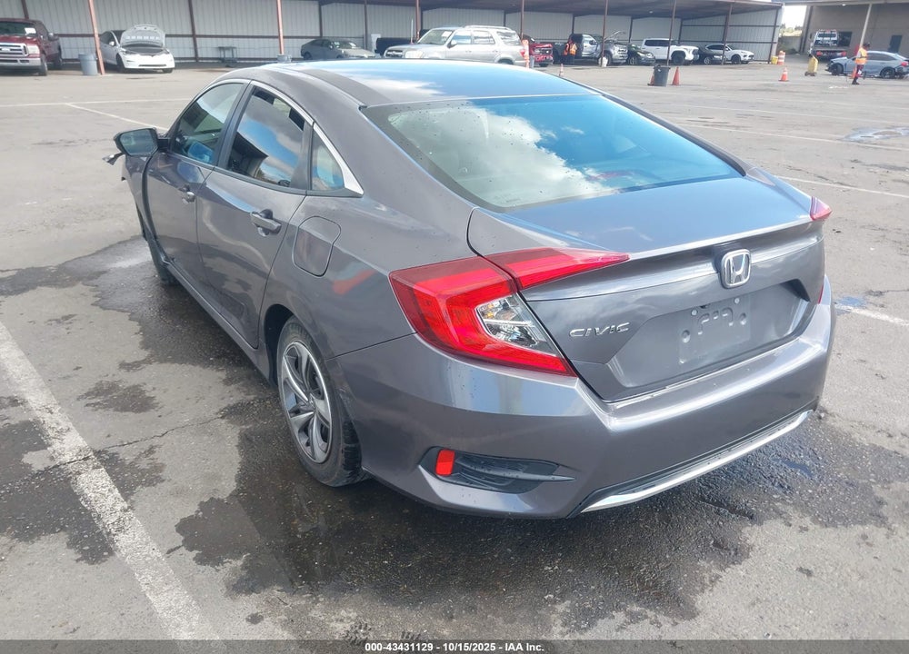 2020 HONDA CIVIC LX VIN: 19XFC2F62LE203606