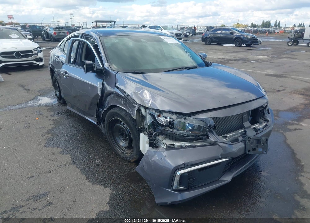2020 HONDA CIVIC LX VIN: 19XFC2F62LE203606