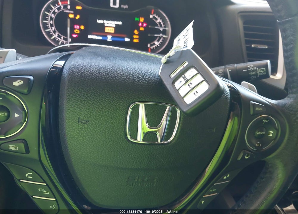 2017 HONDA PILOT ELITE VIN: 5FNYF6H01HB077286