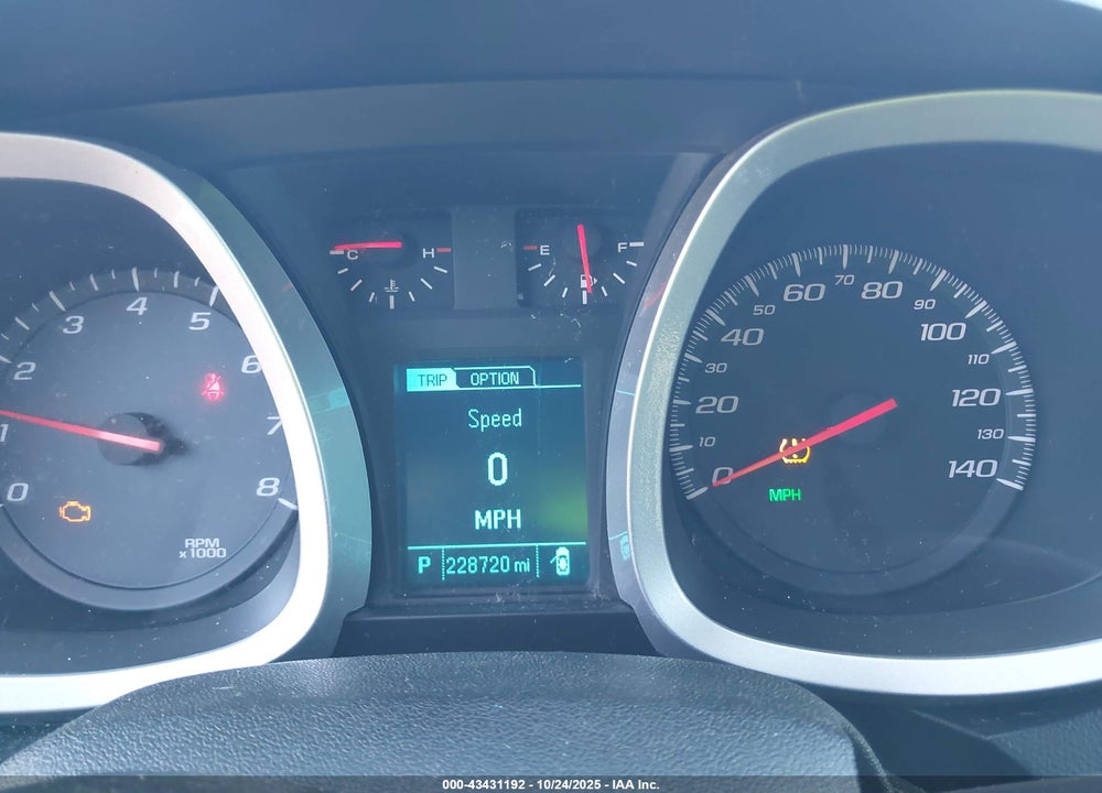 2013 CHEVROLET EQUINOX VIN: 2GNALBEK6D1172617