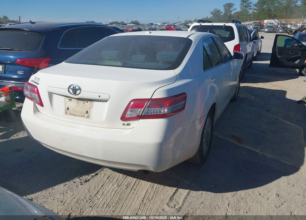 2011 TOYOTA CAMRY LE VIN: 4T1BF3EK4BU731038