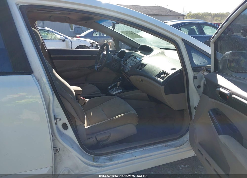 2010 HONDA CIVIC VIN: 19XFA1F87AE076608