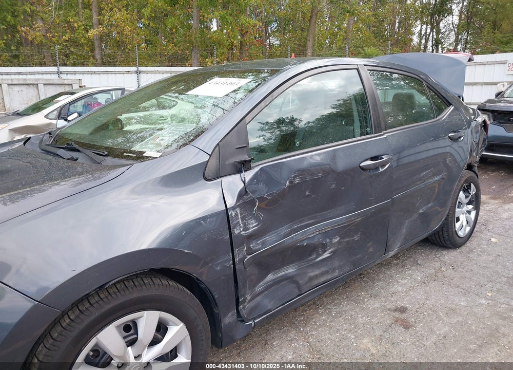 2016 TOYOTA COROLLA LE VIN: 5YFBURHE4GP567586