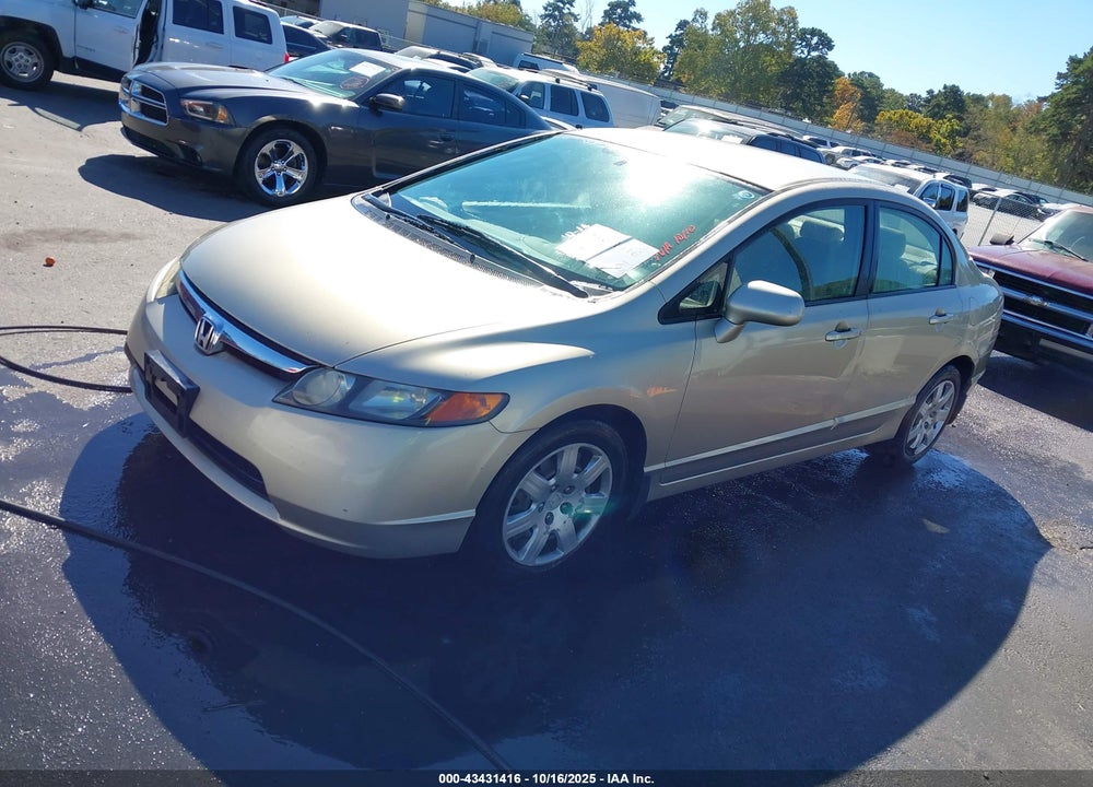 2008 HONDA CIVIC LX VIN: 1HGFA16578L104528