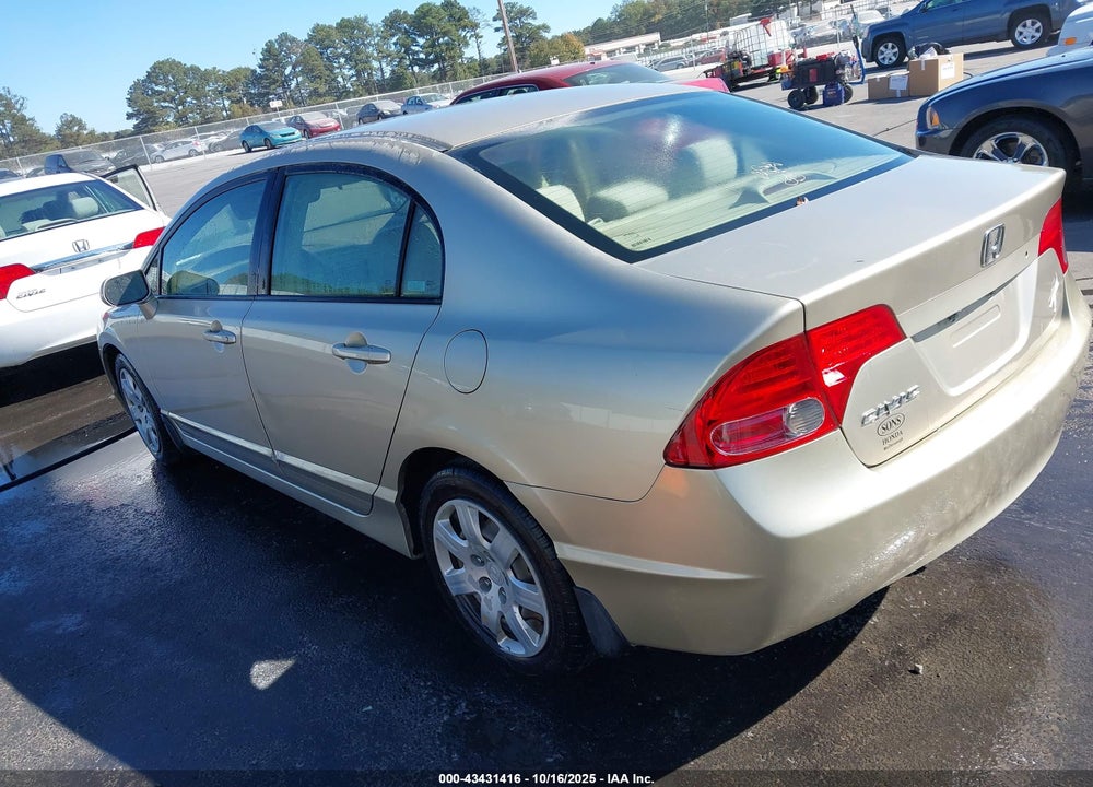 2008 HONDA CIVIC LX VIN: 1HGFA16578L104528