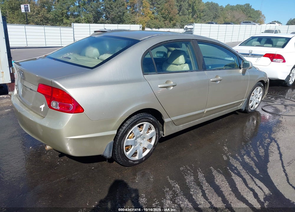 2008 HONDA CIVIC LX VIN: 1HGFA16578L104528
