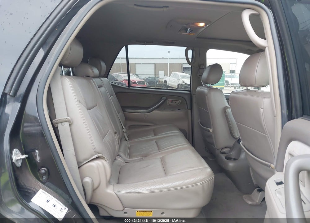 2007 TOYOTA SEQUOIA SR5 V8 VIN: 5TDBT44A87S285774