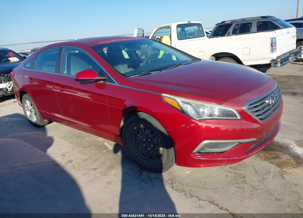 2016 HYUNDAI SONATA SE VIN: 5NPE24AFXGH276550