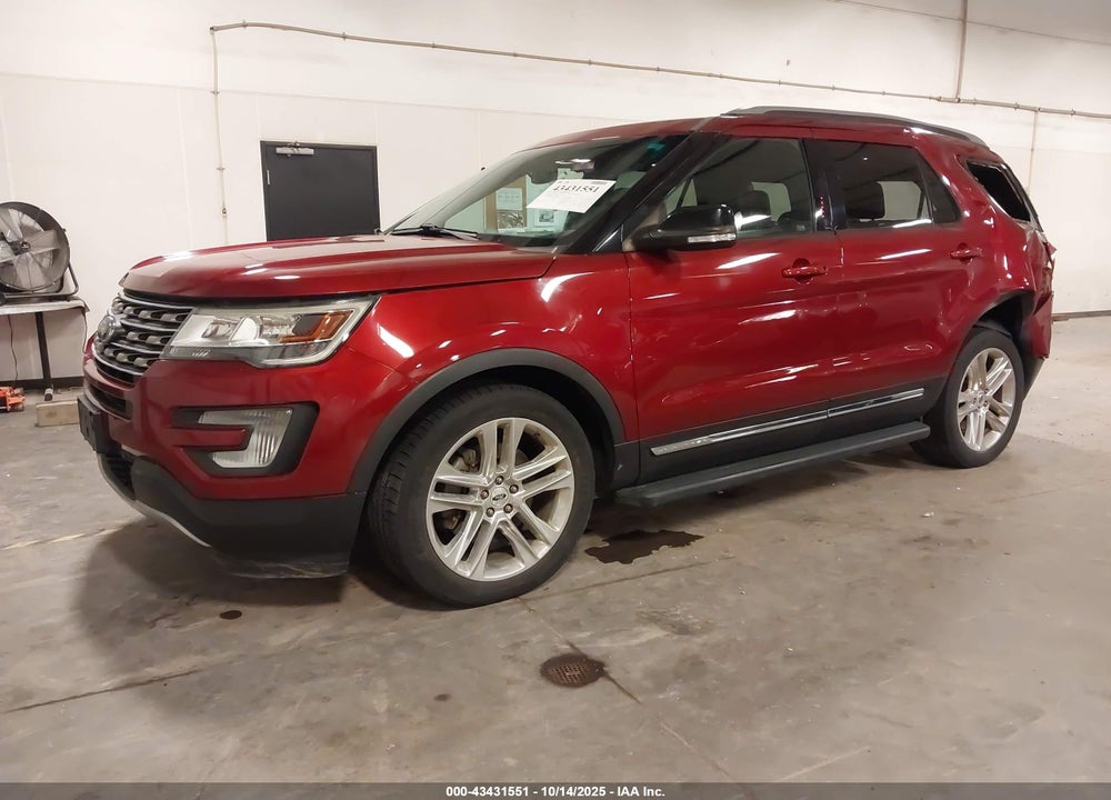 2017 FORD EXPLORER XLT VIN: 1FM5K8D80HGA67842
