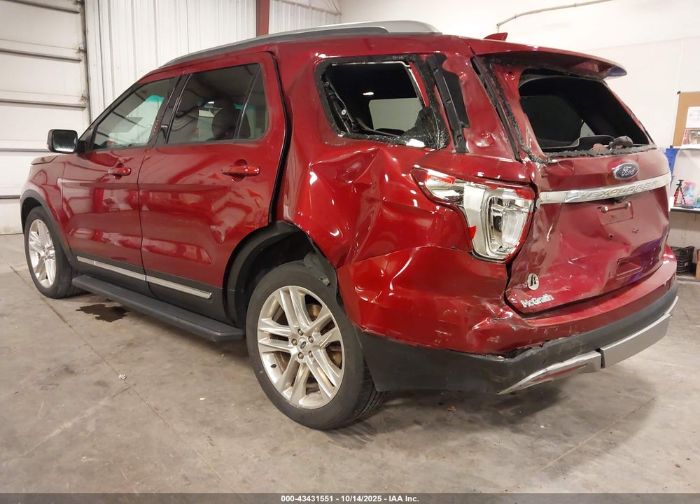 2017 FORD EXPLORER XLT VIN: 1FM5K8D80HGA67842