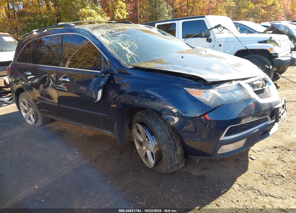 2011 ACURA MDX TECHNOLOGY PACKAGE VIN: 2HNYD2H60BH510837