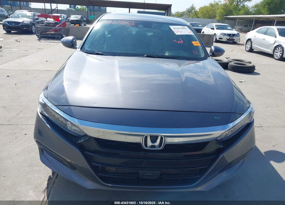 2018 HONDA ACCORD VIN: 1HGCV1F51JA085256
