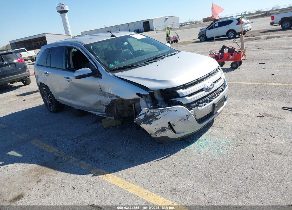 2013 FORD EDGE SEL VIN: 2FMDK3J92DBA68200