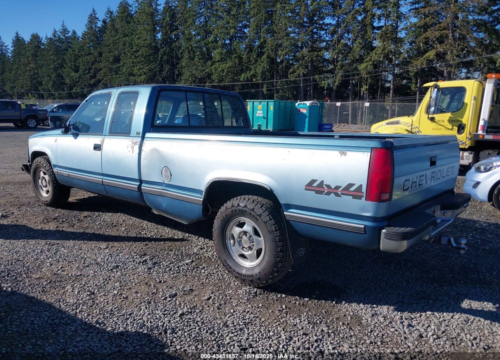 1992 CHEVROLET GMT-400 K1500 VIN: 2GCEK19K2N1118430