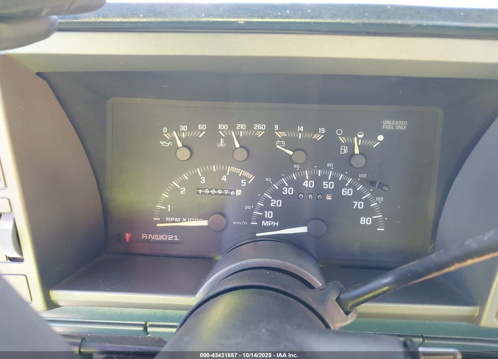 1992 CHEVROLET GMT-400 K1500 VIN: 2GCEK19K2N1118430