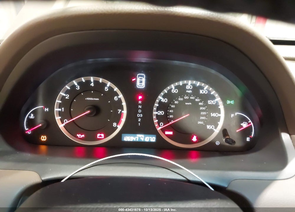 2009 HONDA ACCORD VIN: 1HGCP26849A071843