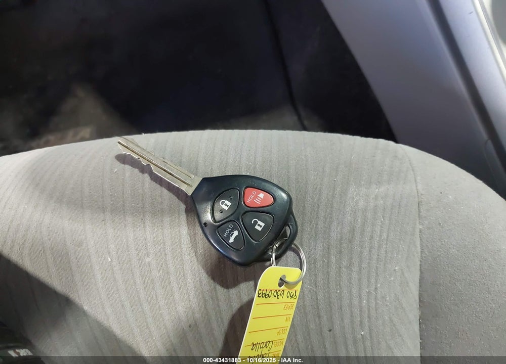 2011 TOYOTA COROLLA VIN: JTDBU4EE8B9168301
