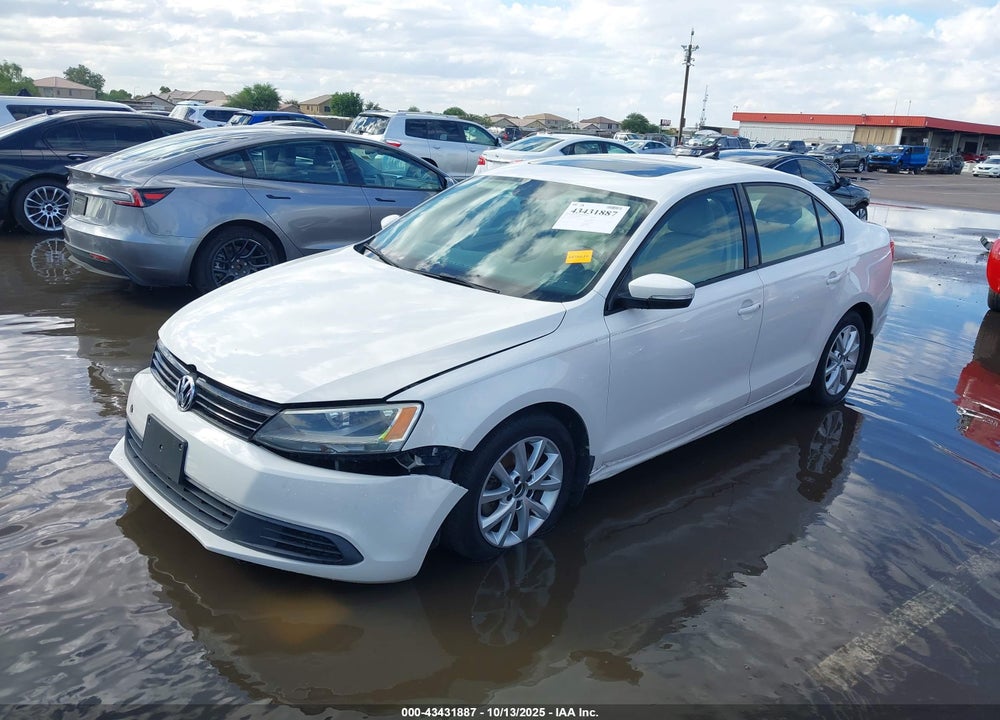 2012 VOLKSWAGEN JETTA VIN: 3VWDP7AJ5CM385020