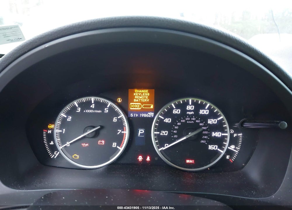 2013 ACURA ILX VIN: 19VDE1F78DE009189