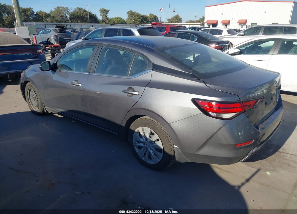 2021 NISSAN SENTRA S XTRONIC CVT VIN: 3N1AB8BV4MY263791