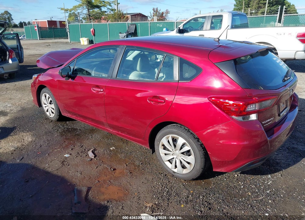2023 SUBARU IMPREZA BASE 5-DOOR VIN: 4S3GTAB68P3707160