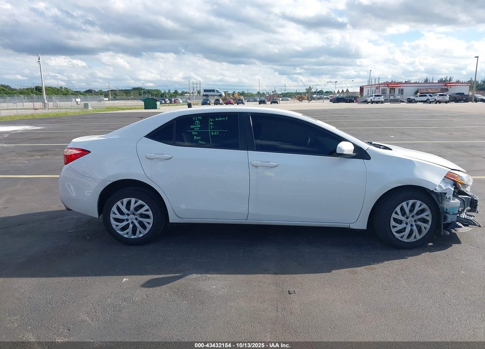2019 TOYOTA COROLLA LE VIN: 5YFBURHE3KP946216