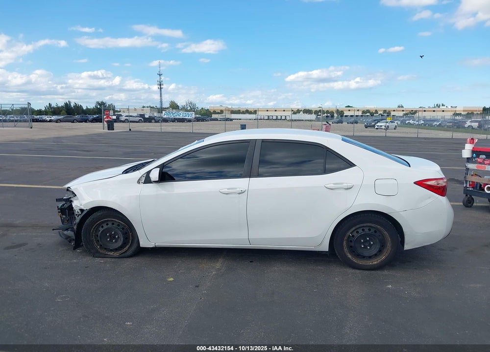 2019 TOYOTA COROLLA LE VIN: 5YFBURHE3KP946216