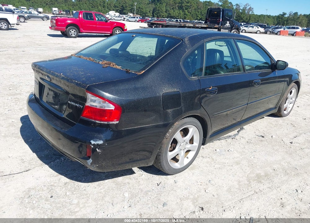 2008 SUBARU LEGACY 2.5I LIMITED VIN: 4S3BL626X87219040