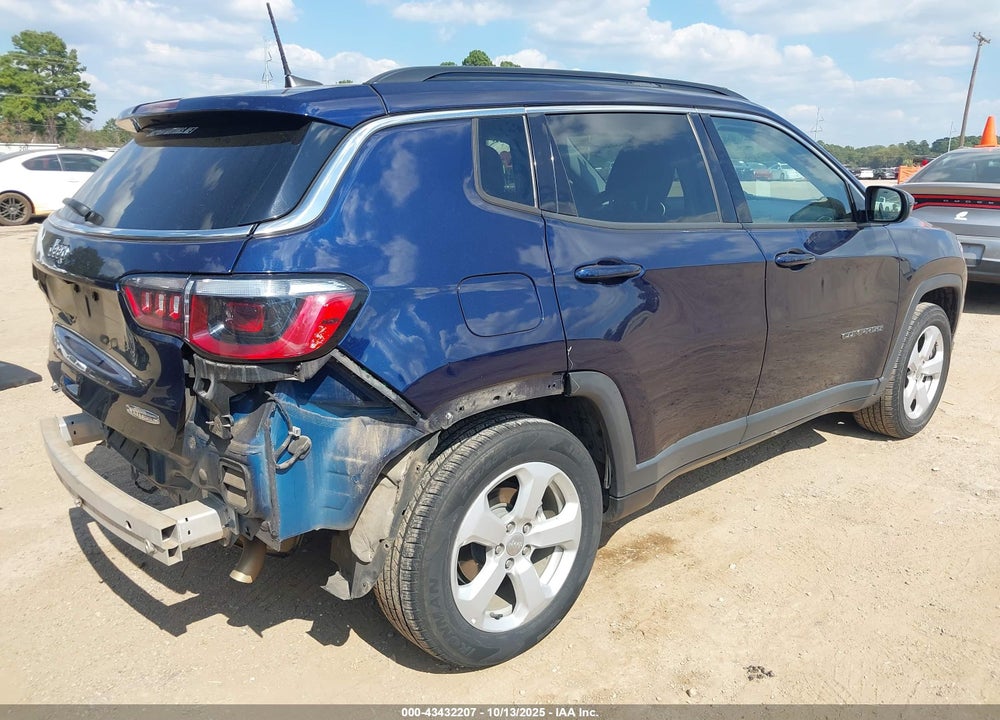 2021 JEEP COMPASS LATITUDE FWD VIN: 3C4NJCBB8MT580819