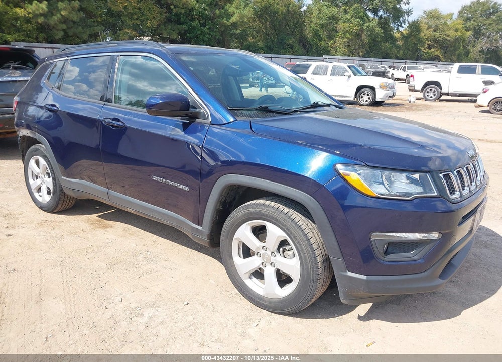 2021 JEEP COMPASS LATITUDE FWD VIN: 3C4NJCBB8MT580819