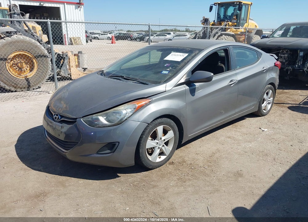 2013 HYUNDAI ELANTRA GLS VIN: 5NPDH4AE5DH355881