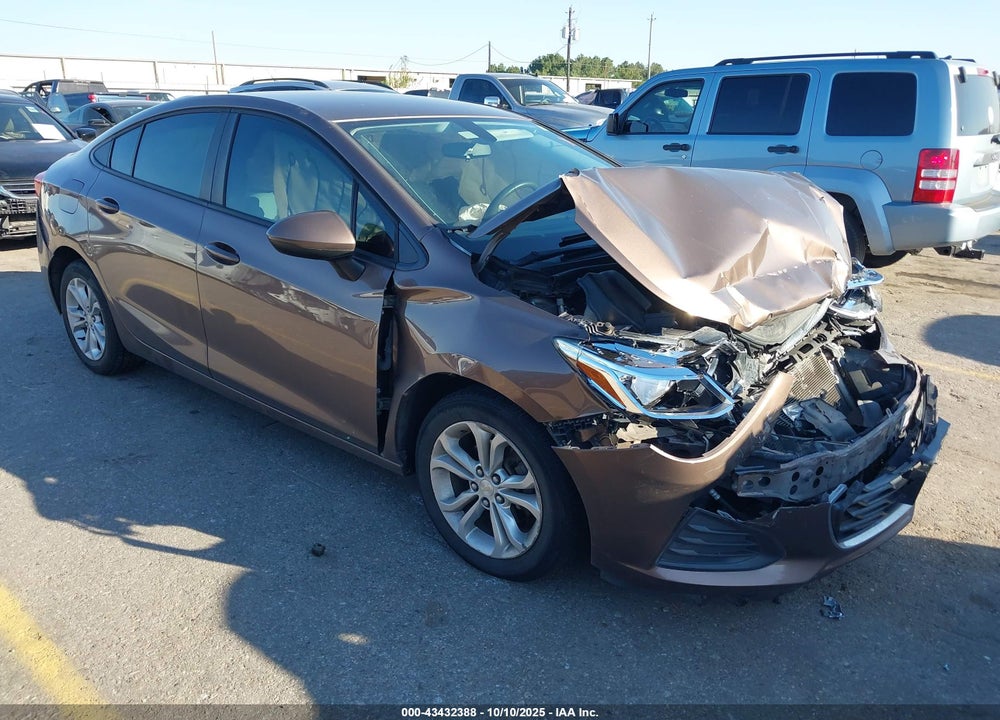 2019 CHEVROLET CRUZE LS VIN: 1G1BC5SM3K7126675